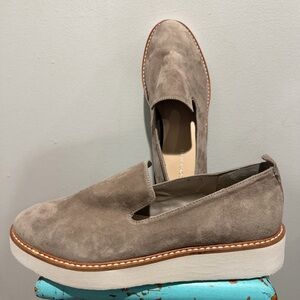 Com & Sens Nable Leather Loafer Gray Size 8
